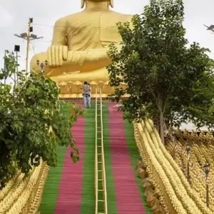 Explore Phnom Tamao Wildlife Center & Buddha Kiri Cambodia private Day Tour from Phnom Penh for 1 days with About Cambodia Travel & Tours and discover unforgettable experiences - Photo 9