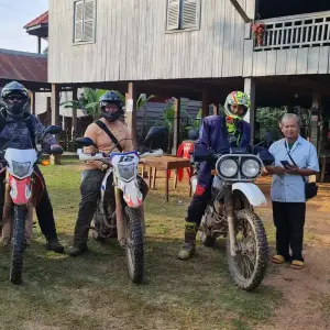 Explore Ultimate Siemreap Off-beaten Motorcycle Tour from Siem Reap to Preah Vihear and Mekong Adventure for 5 days with DNQ Travel and discover unforgettable experiences - Photo 11