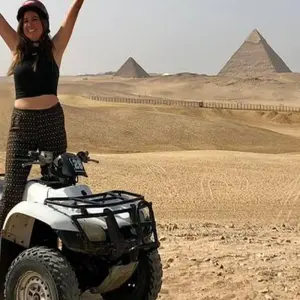 Explore Giza pyramids, Sphinx, ATV bike ,lunch, Camel ride, Dinner cruise for 1 days with Egypt Tours USA and discover unforgettable experiences - Photo 9