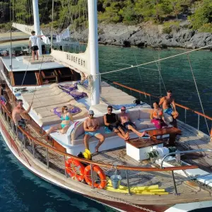 Explore Sail Turkey: 18-39's Olympos to Fethiye Gulet Cruise for 4 days with Farout Turkey and discover unforgettable experiences - Photo 7