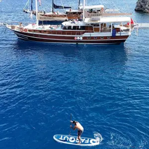 Explore Sail Turkey 18-39's Fethiye to Olympos Gulet Cruise for 4 days with Farout Turkey and discover unforgettable experiences - Photo 9
