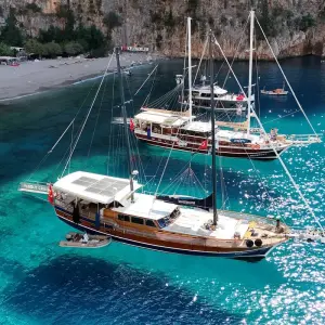 Explore Sail Turkey: Fethiye to Olympos Mix Age Gulet Cruise for 4 days with Farout Turkey and discover unforgettable experiences - Photo 8