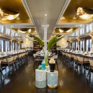 Explore Au Co Cruise - Luxury 5 Star Experience in Halong Bay 2 Days 1 Night for 2 days with Indochina Today Travel and discover unforgettable experiences - Photo 7