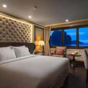 Explore Athena Luxury Cruise - 2 Days 1 Night on Ha Long Bay 5 Star Cruise for 2 days with Indochina Today Travel and discover unforgettable experiences - Photo 2