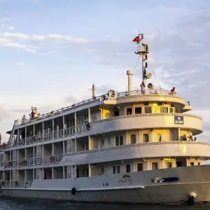 Explore Au Co Cruise - Luxury 5 Star Experience in Halong Bay 2 Days 1 Night for 2 days with Indochina Today Travel and discover unforgettable experiences - Photo 11