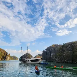 Explore 1-DAY Ha Long Bay Cruise, Kayaking, Swimming, Lunch, Bus - Titov Island, Luon Cave and Sung Sot Cave for 1 days with Indochina Today Travel and discover unforgettable experiences - Photo 9