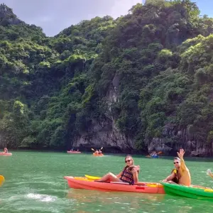 Explore 1-DAY Ha Long Bay Cruise, Kayaking, Swimming, Lunch, Bus - Titov Island, Luon Cave and Sung Sot Cave for 1 days with Indochina Today Travel and discover unforgettable experiences - Photo 11
